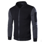 Men's Patchwork Sleeve Jacket