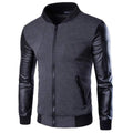 Men's Patchwork Sleeve Jacket