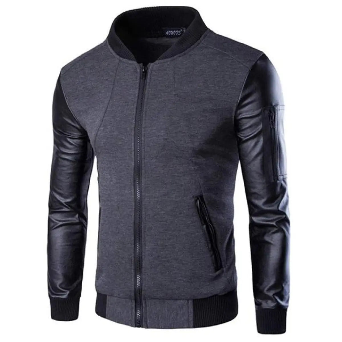 Men's Patchwork Sleeve Jacket