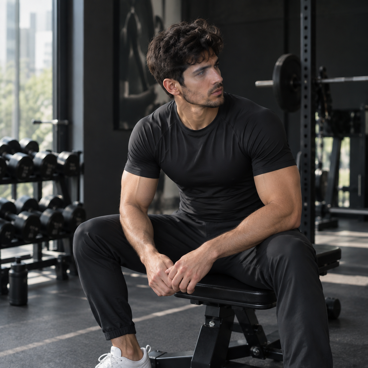 Men's Quick-Dry Compression Sports T-Shirt