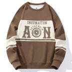 Men's Fashion Print Crewneck Sweatshirt