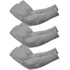 3-Pair Unisex Sun Protection Arm Sleeves