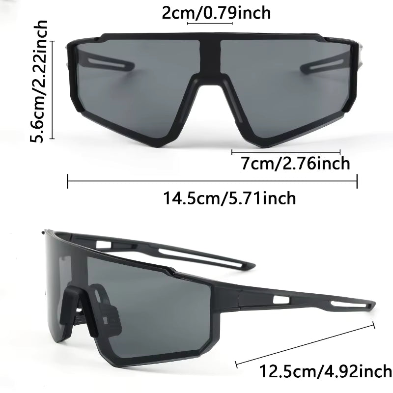 Men’s Large-Frame Anti-UV Fashion Glasses