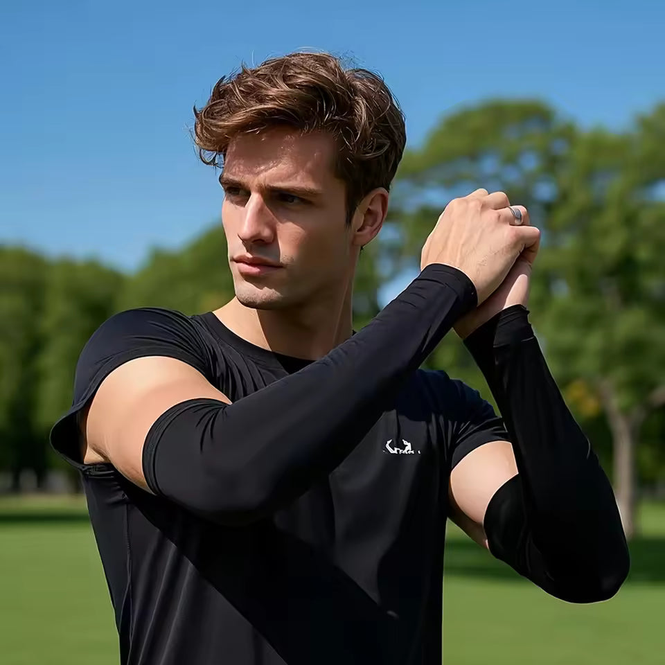 3-Pair Unisex Sun Protection Arm Sleeves
