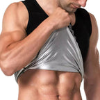 Men’s Sauna Sweat Shirt – Short Sleeve Body Shaper