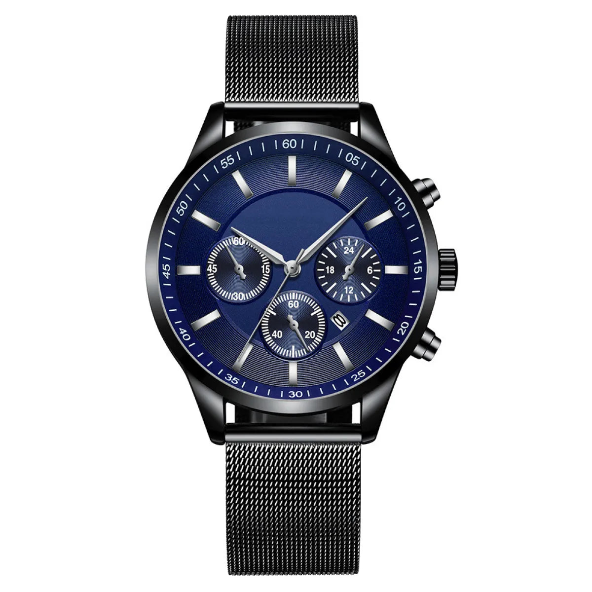 Fashionable Men's Mesh Strap Watch