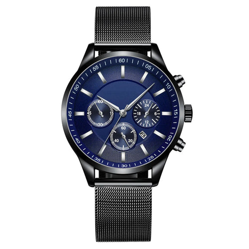 Fashionable Men's Mesh Strap Watch