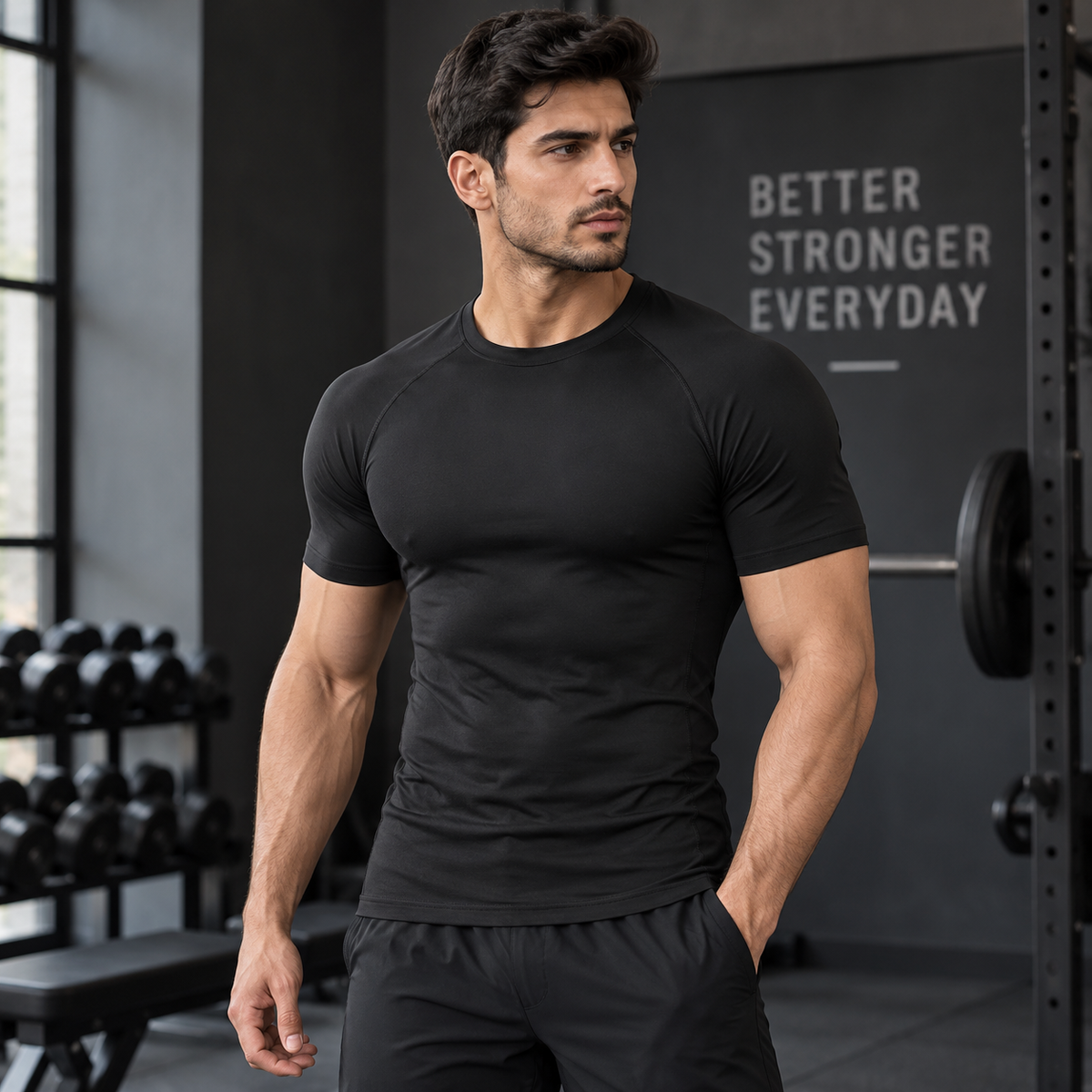 Men's Quick-Dry Compression Sports T-Shirt