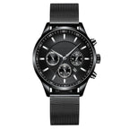 Fashionable Men's Mesh Strap Watch