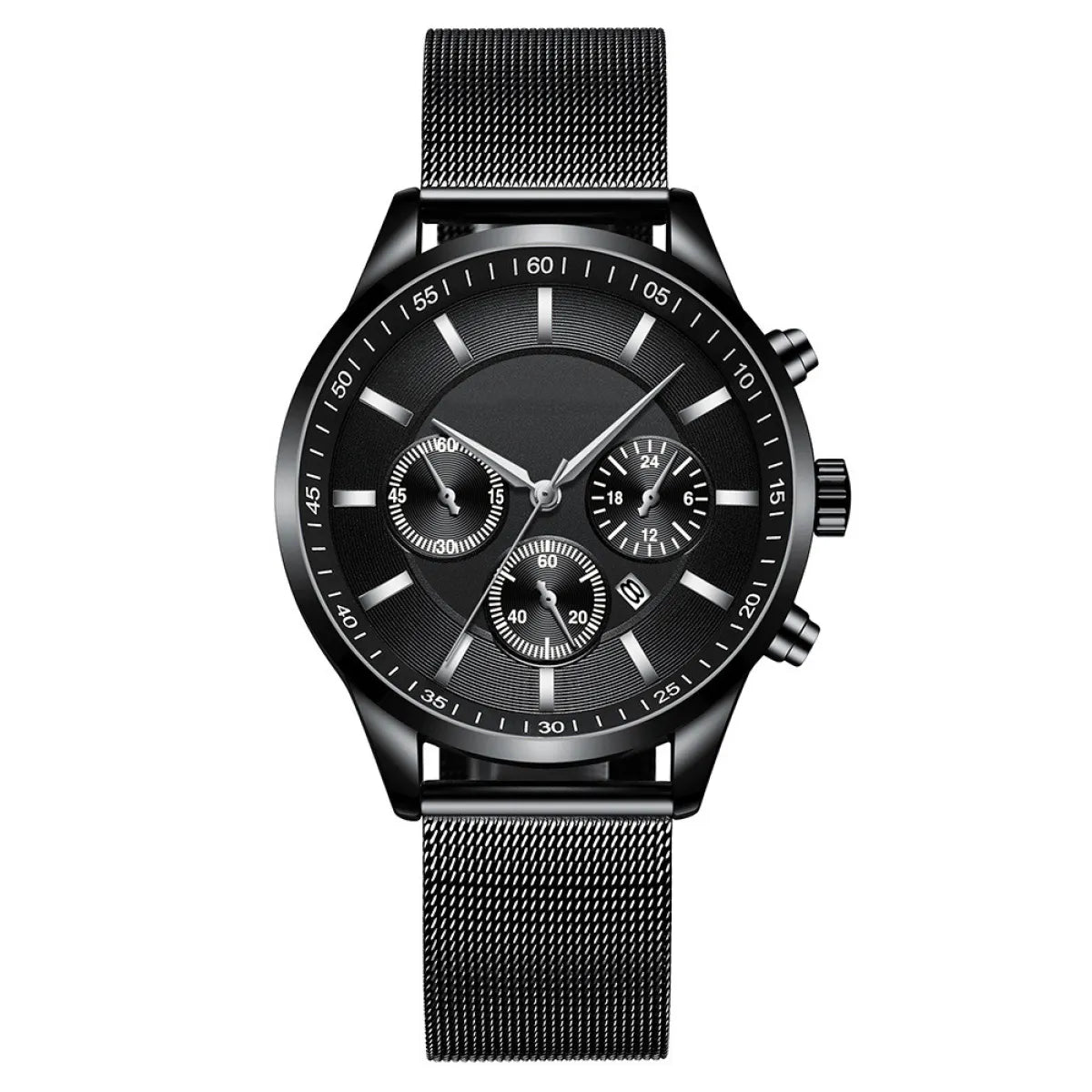 Fashionable Men's Mesh Strap Watch