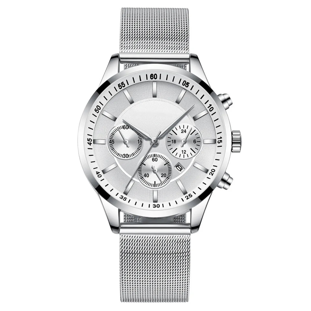 Fashionable Men's Mesh Strap Watch